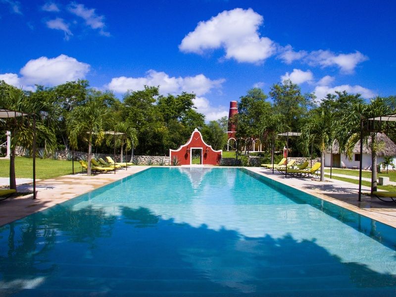 Hotel Hacienda Ticum Tixkokob المظهر الخارجي الصورة